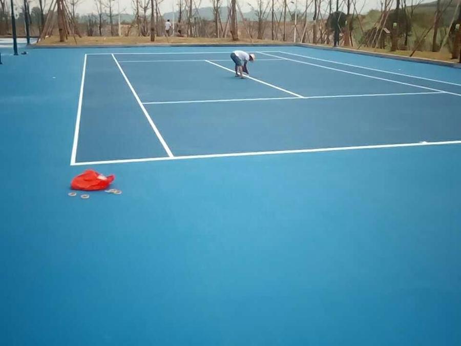 硬地丙烯酸球場材料