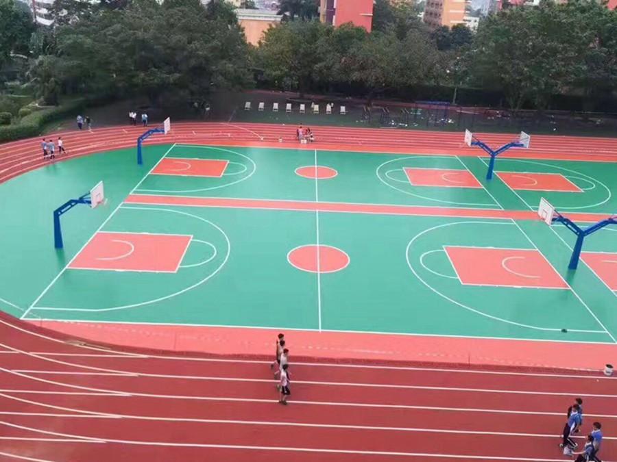 溫度對硅PU籃球場夏季施工有什么影響？夏季施工溫度掌握注意事項