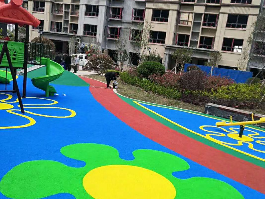 兒童安全塑膠跑道